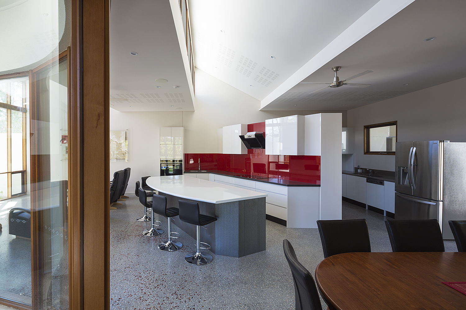 Cape Cod transformed into sustainable architect designed home - interior